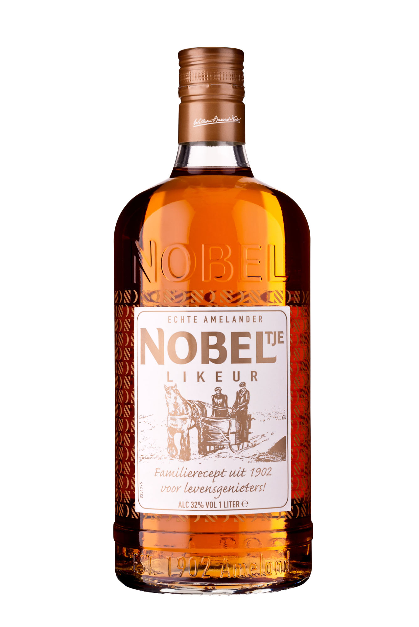 Nobeltje Likeur Fles 100 cl 32%