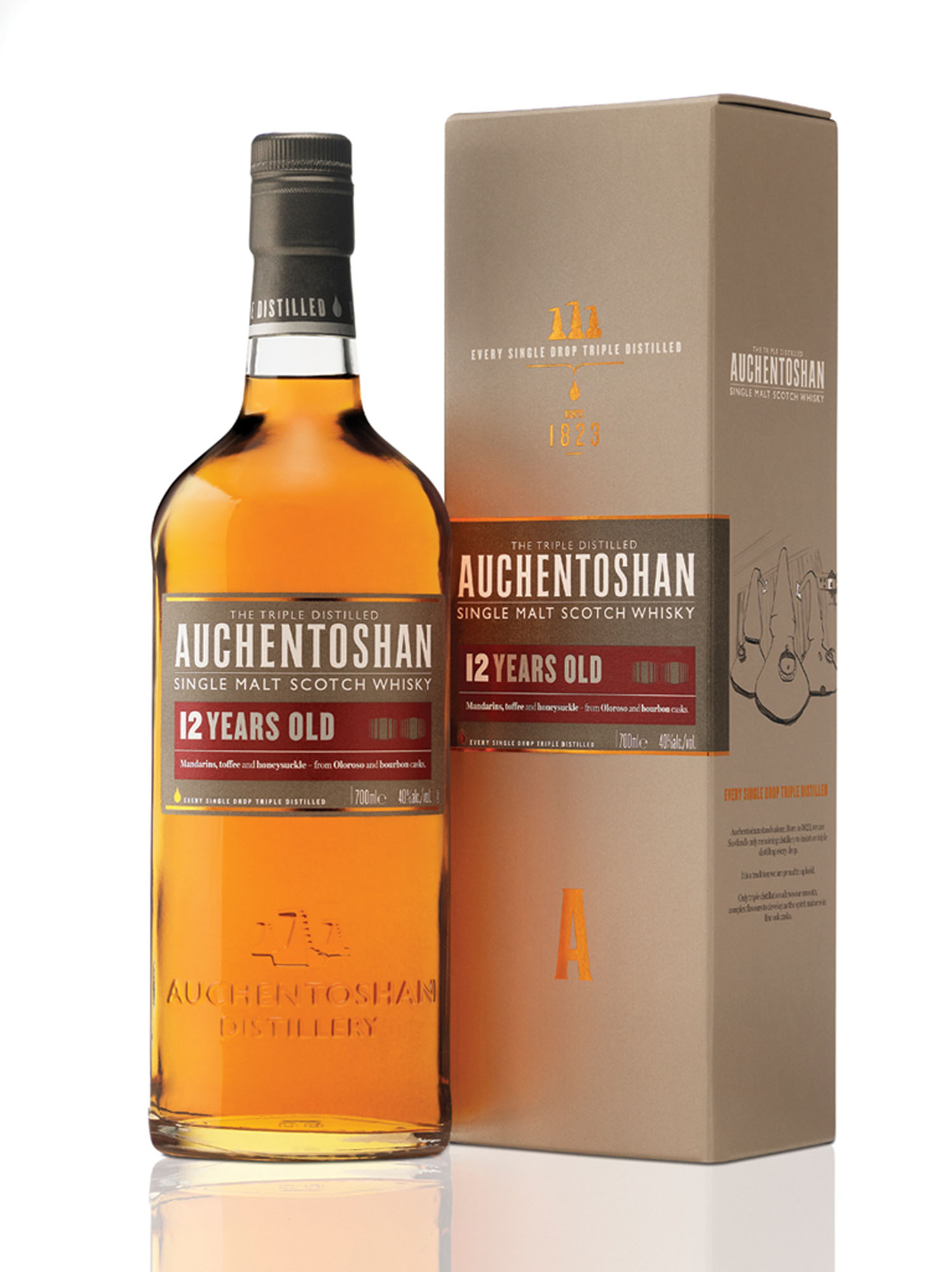 Auchentoshan 12YO Fles 70 cl 40%