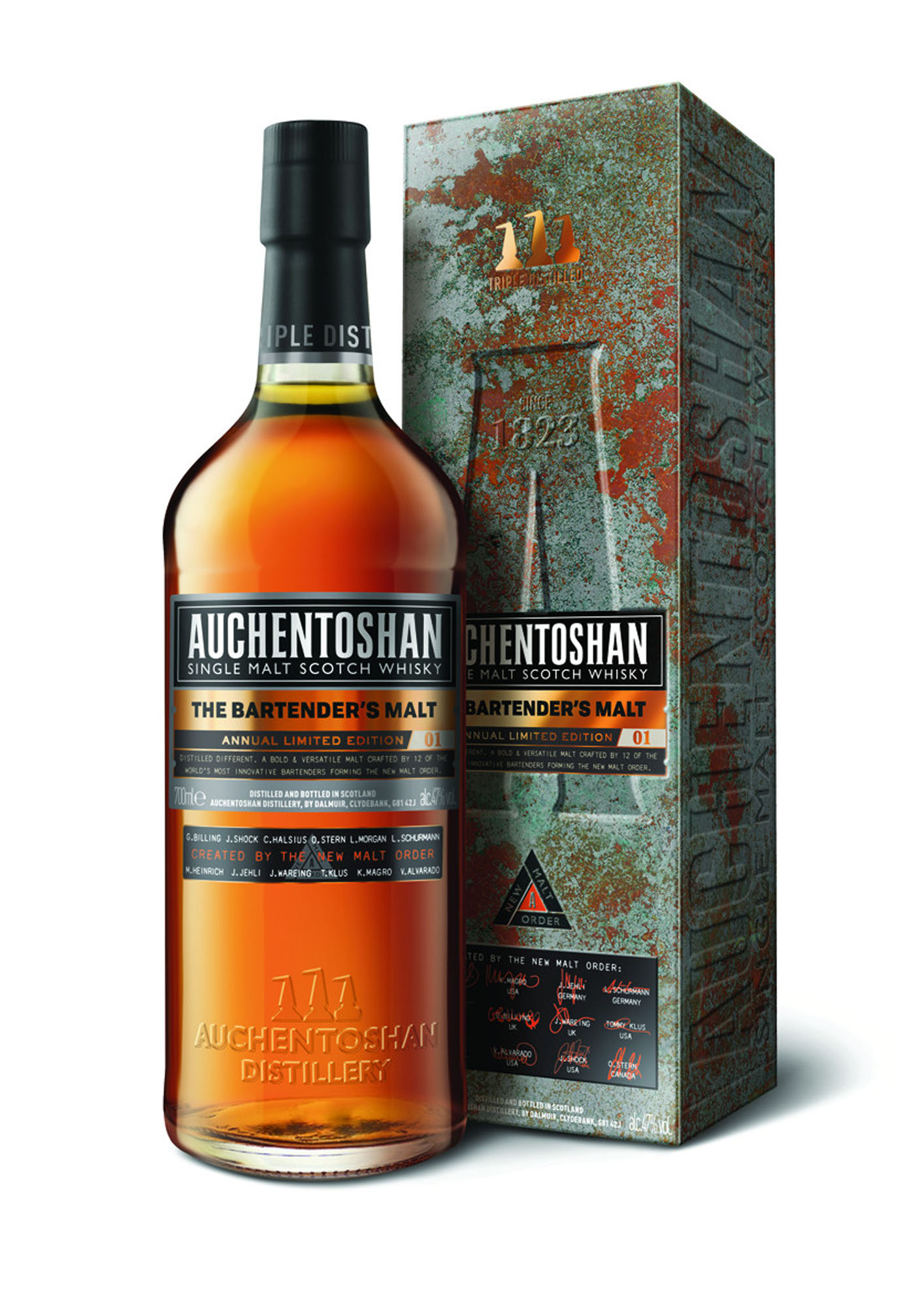 Auchentoshan Bartenders Fles 70 cl 47%