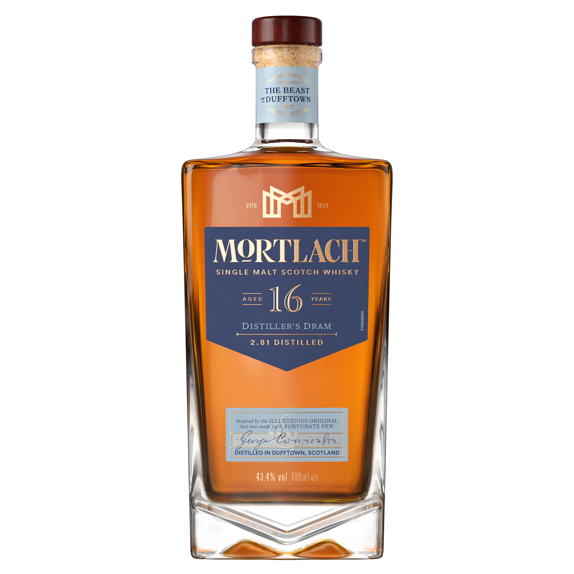 Mortlach 16Y Single Malt Fles 70 cl 43,4%