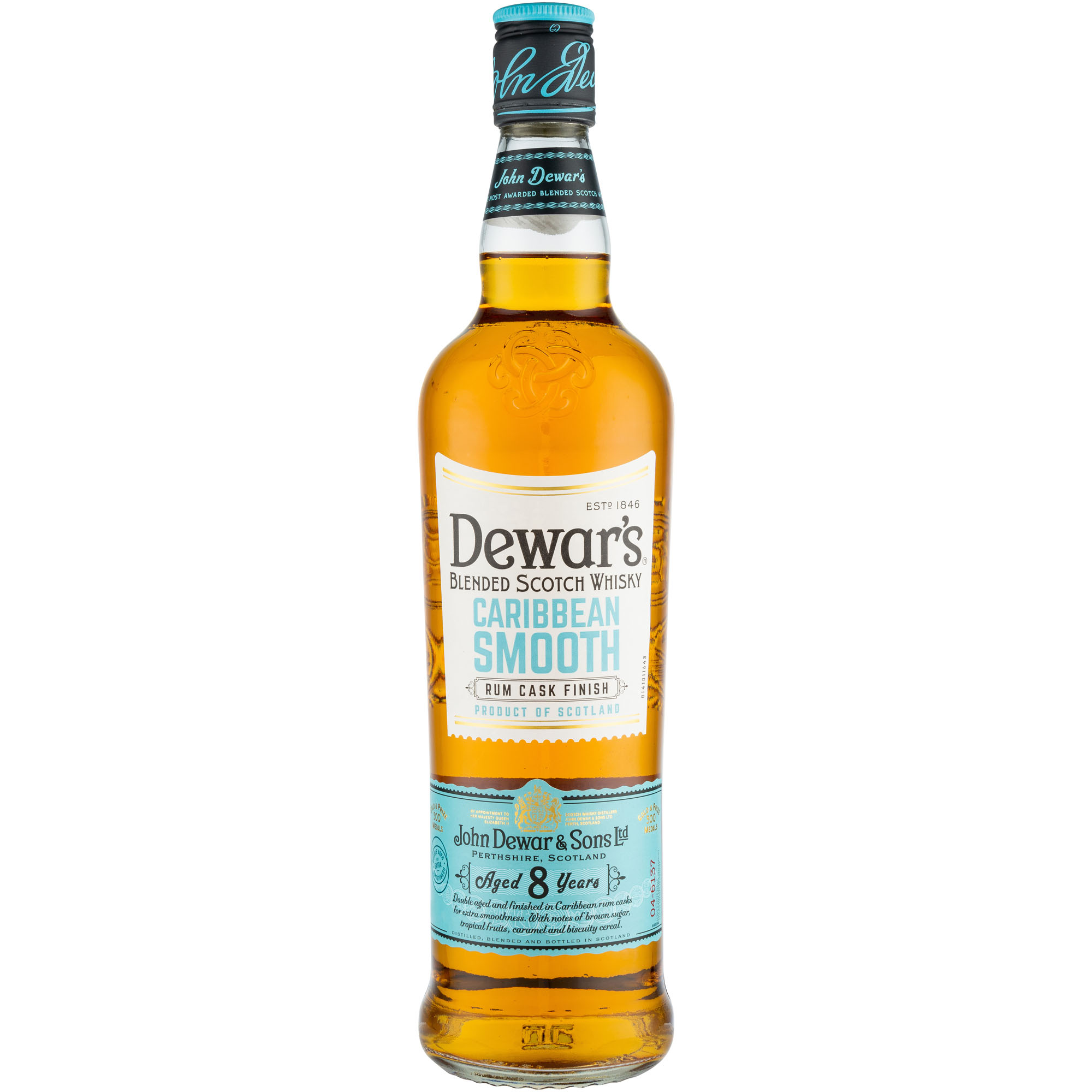 Dewar's 8Y Caribbean Smooth Fles 70 cl 40%