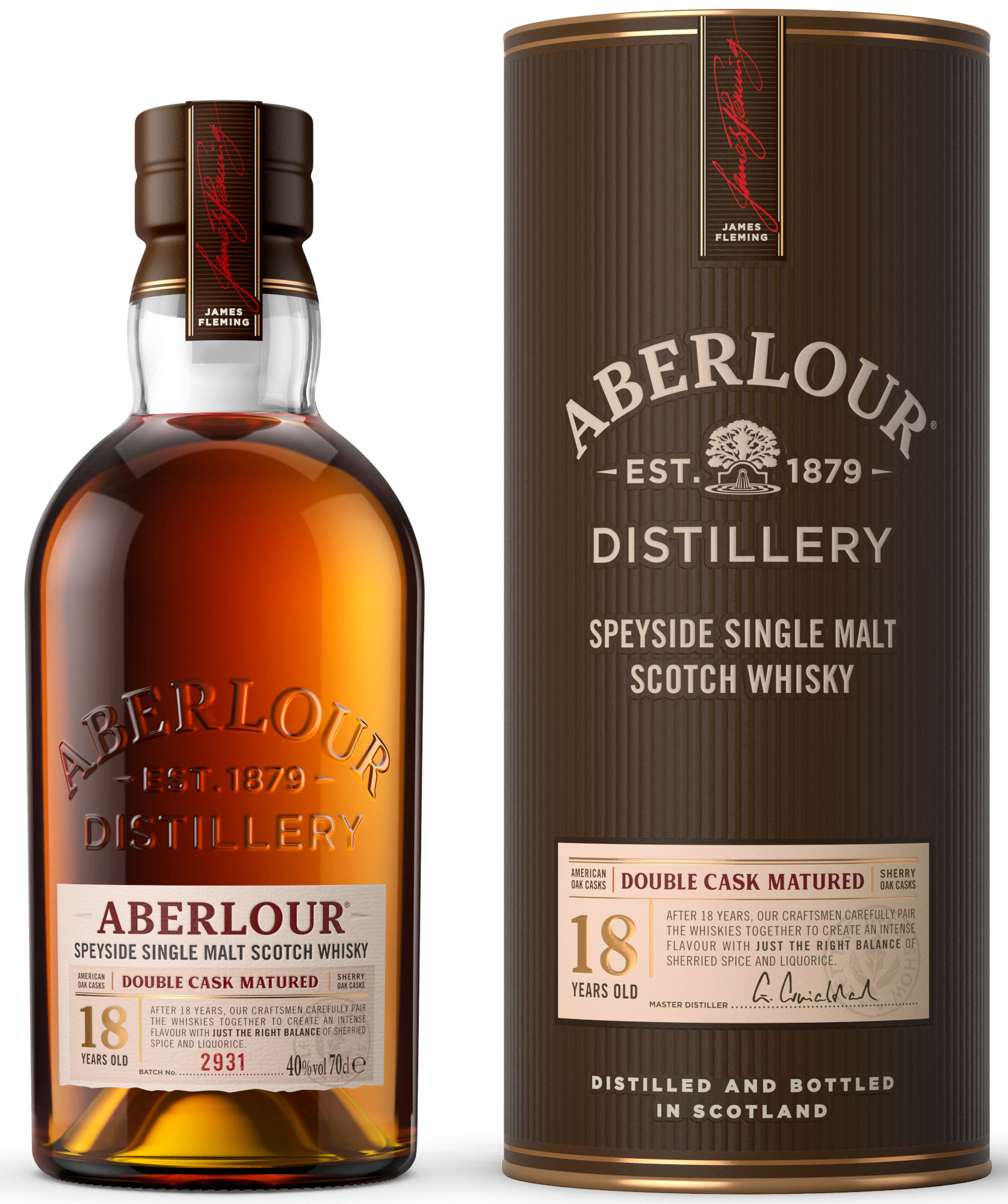 Aberlour 18Y Double Sherry Cask Fles 70 cl 43%