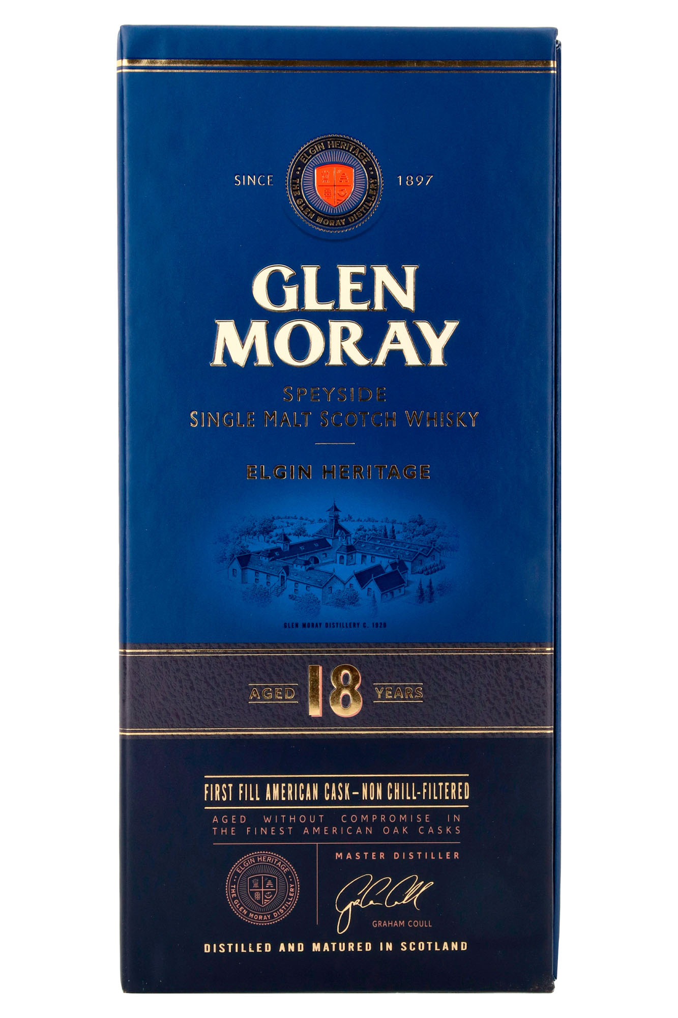 Glen Moray Elgin Heritage Single Malt 18Y Giftbox Fles 70 cl 47,2%