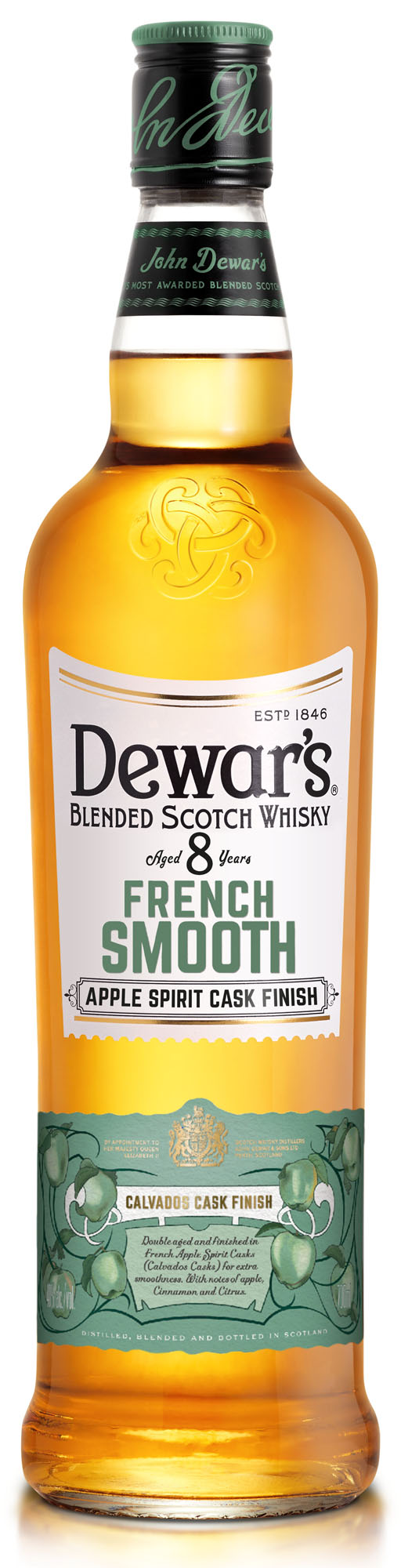 Dewar's 8Y French Smooth Fles 70 cl 40%