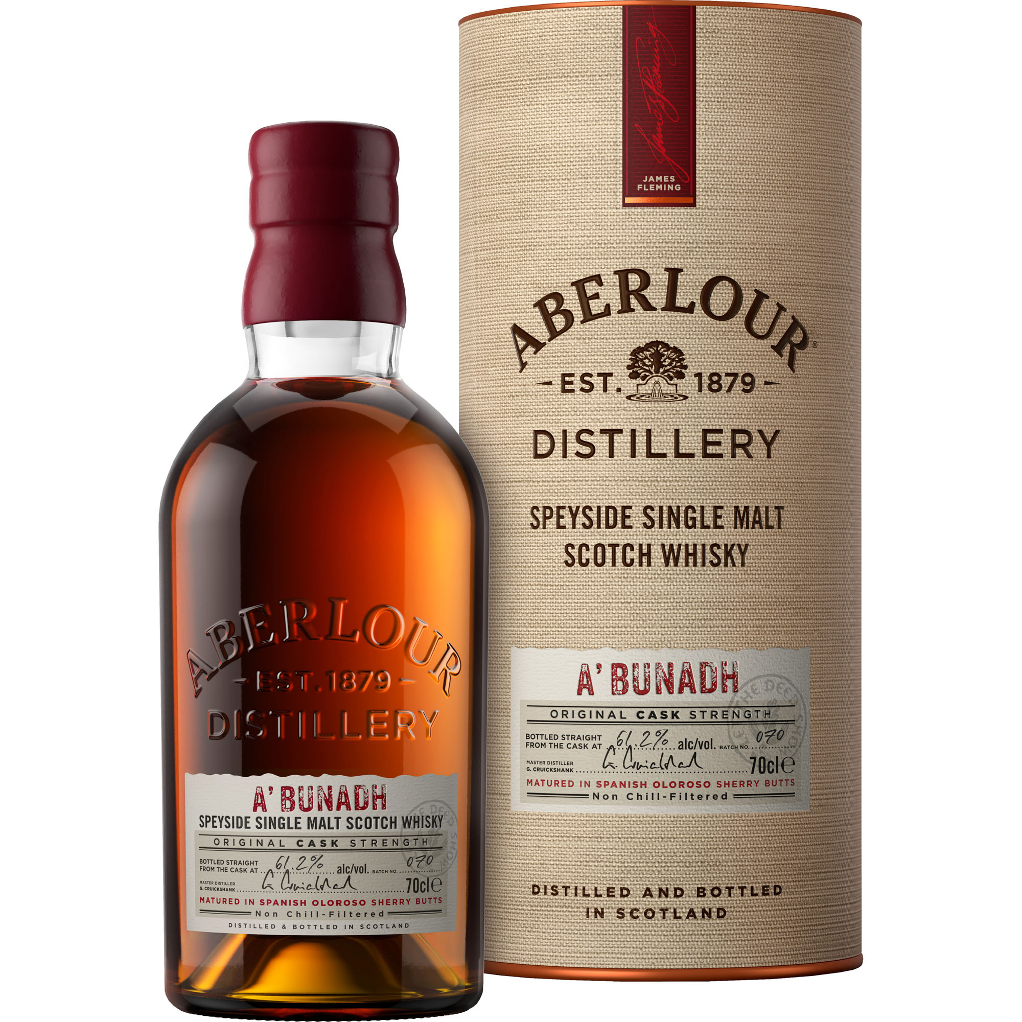 Aberlour A'Bunadh batch 77 Fles 70 cl 60,8%