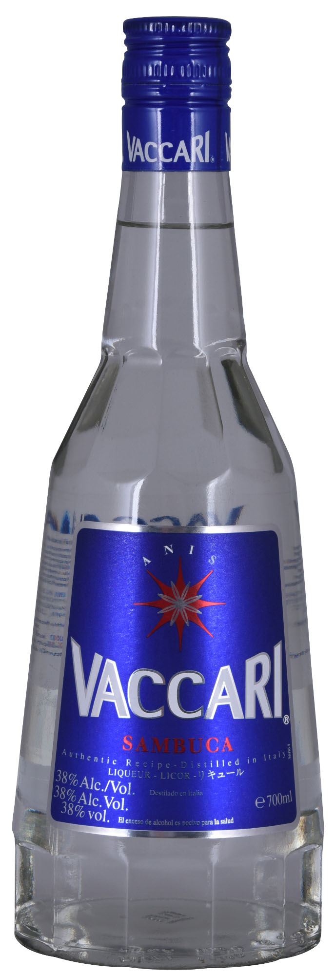 Sambuca Vaccari Fles 70 cl 38%