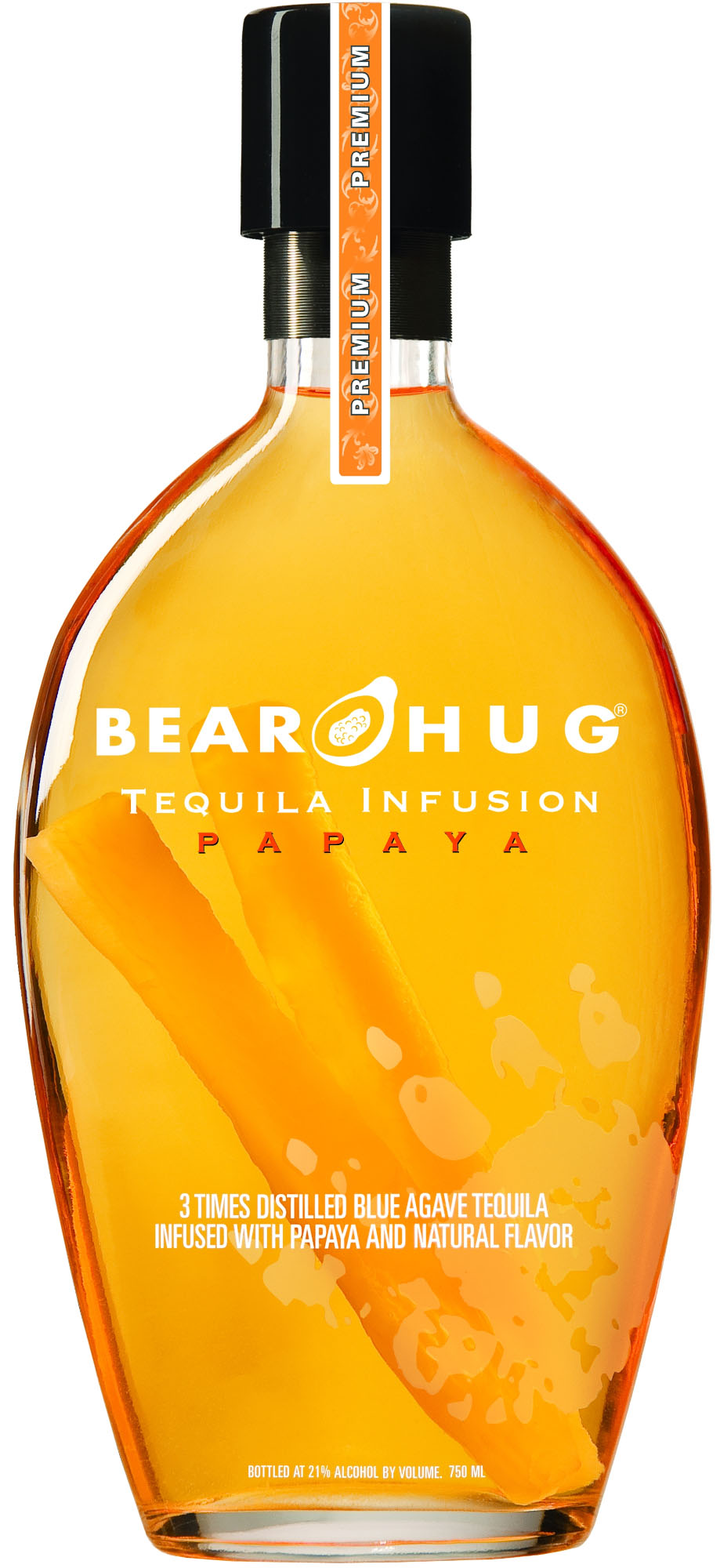 Bear Hug Papaya Fles 100 cl 21%