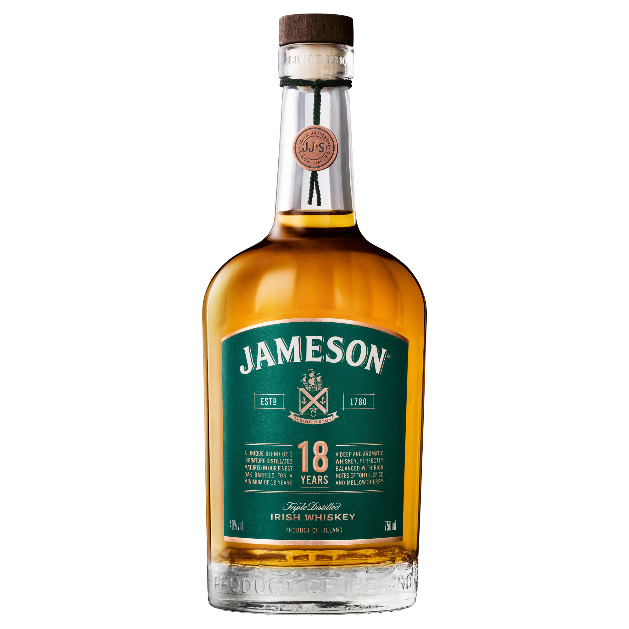 Jameson 18Y Giftbox Fles 70 cl 46%