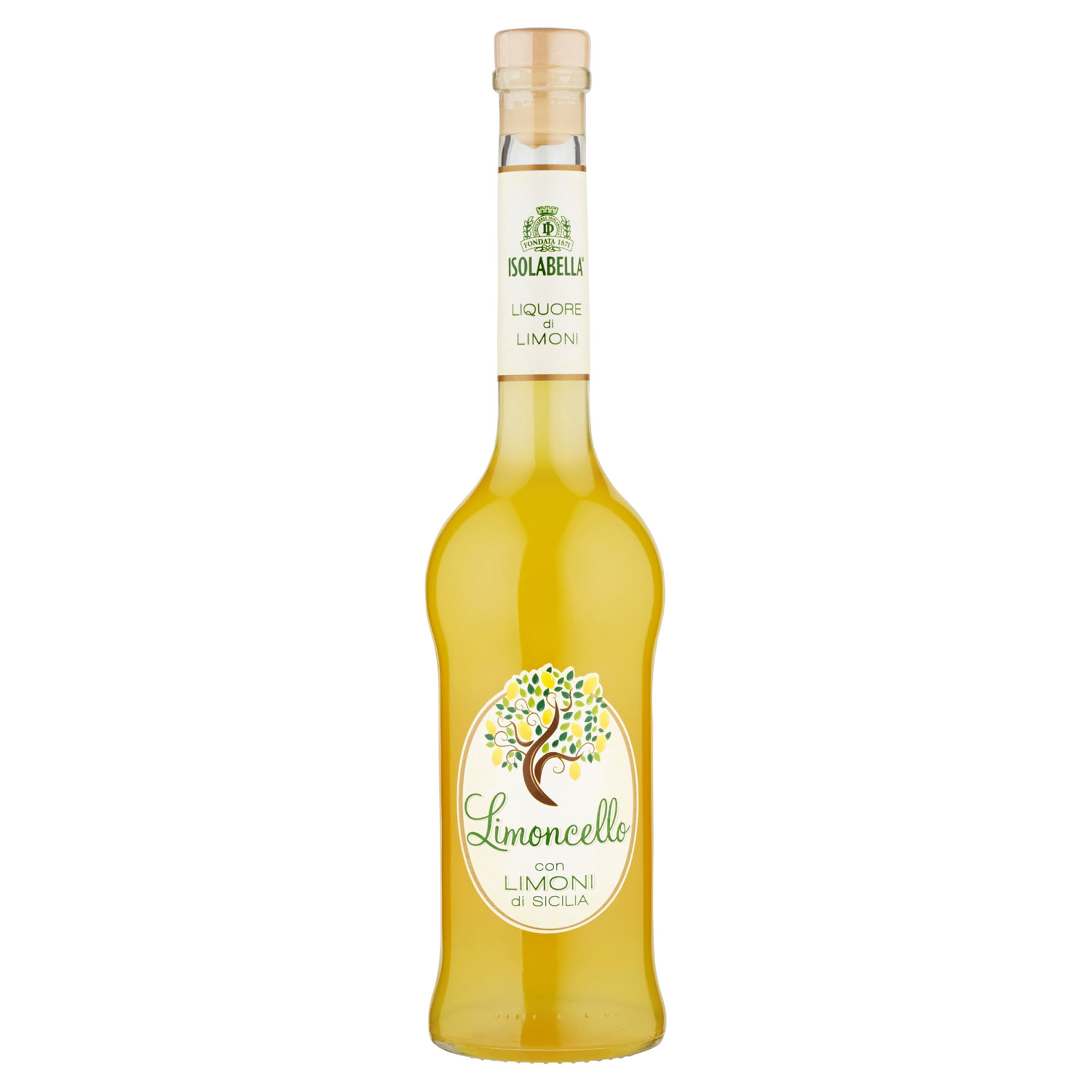 Isolabella Limoncello Fles 50 cl 30%