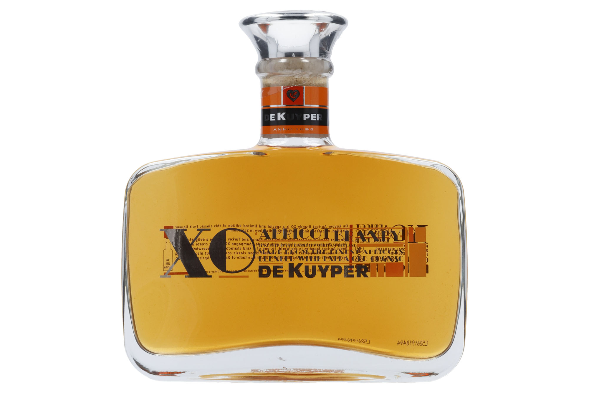 Kuyper Apricot Brandy XO Fles 50 cl 28%