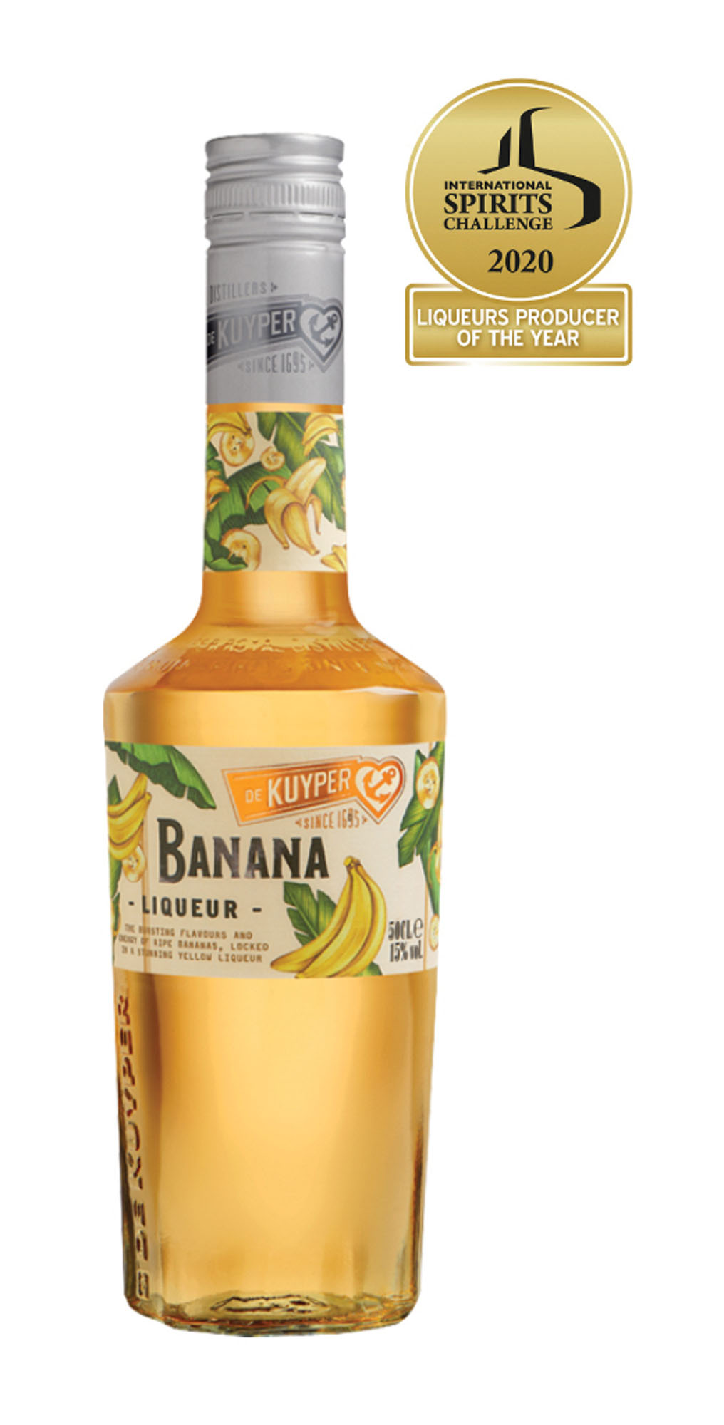 Kuyper Creme de Bananes Fles 50 cl 15%