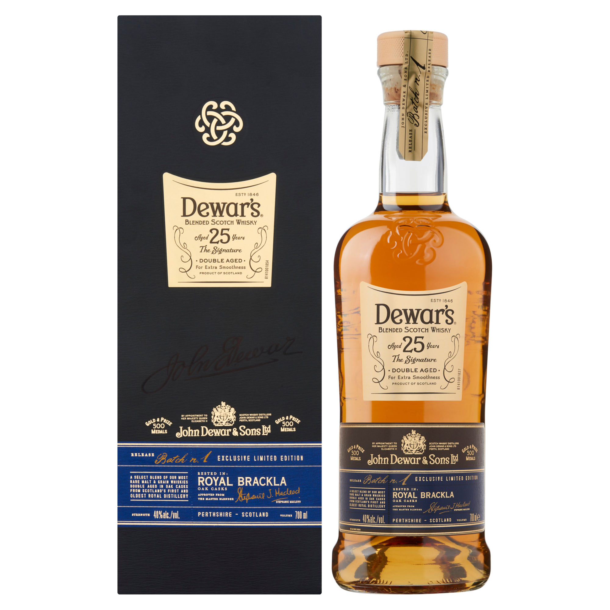 Dewar's 25Y Fles 70 cl 40%