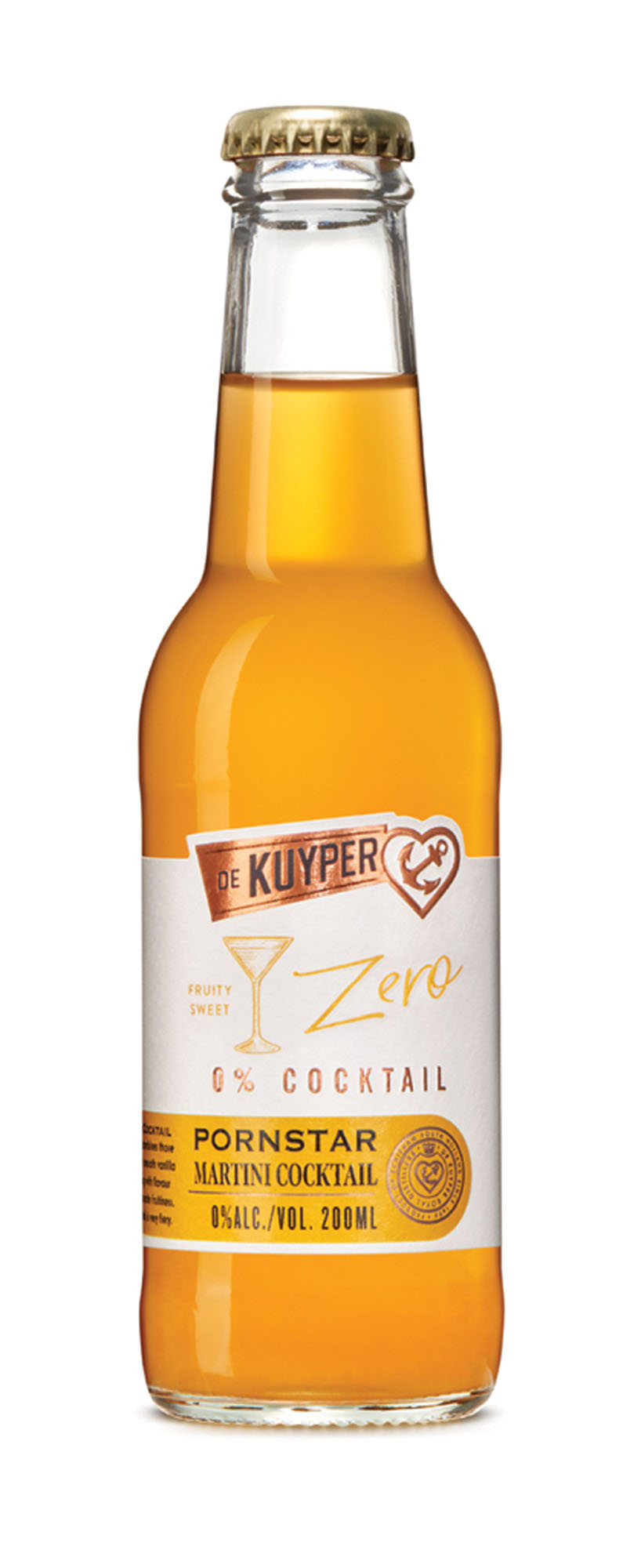 De Kuyper Zero Pornstar Martini Doos 12x20 cl