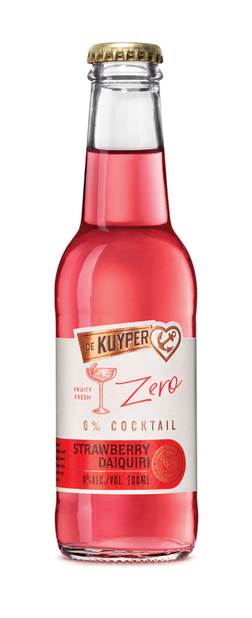 De Kuyper Zero Strawberry Daiquiri Doos 12x20 cl