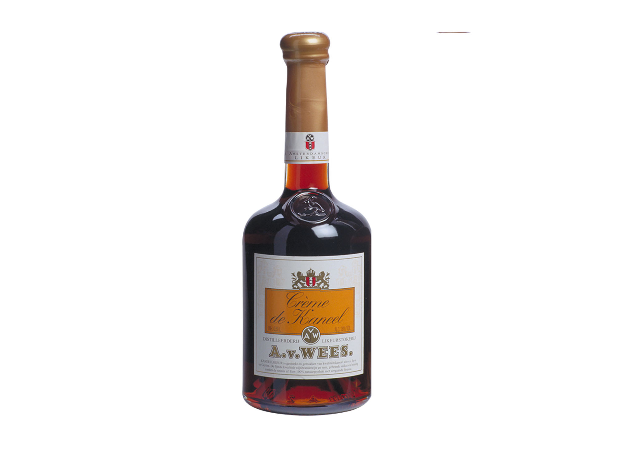 Kaneellikeur van Wees Fles 50 cl 28%