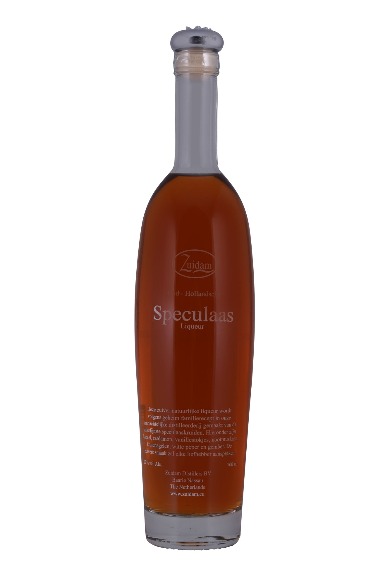 Zuidam Speculaas Likeur Fles 70 cl 22%