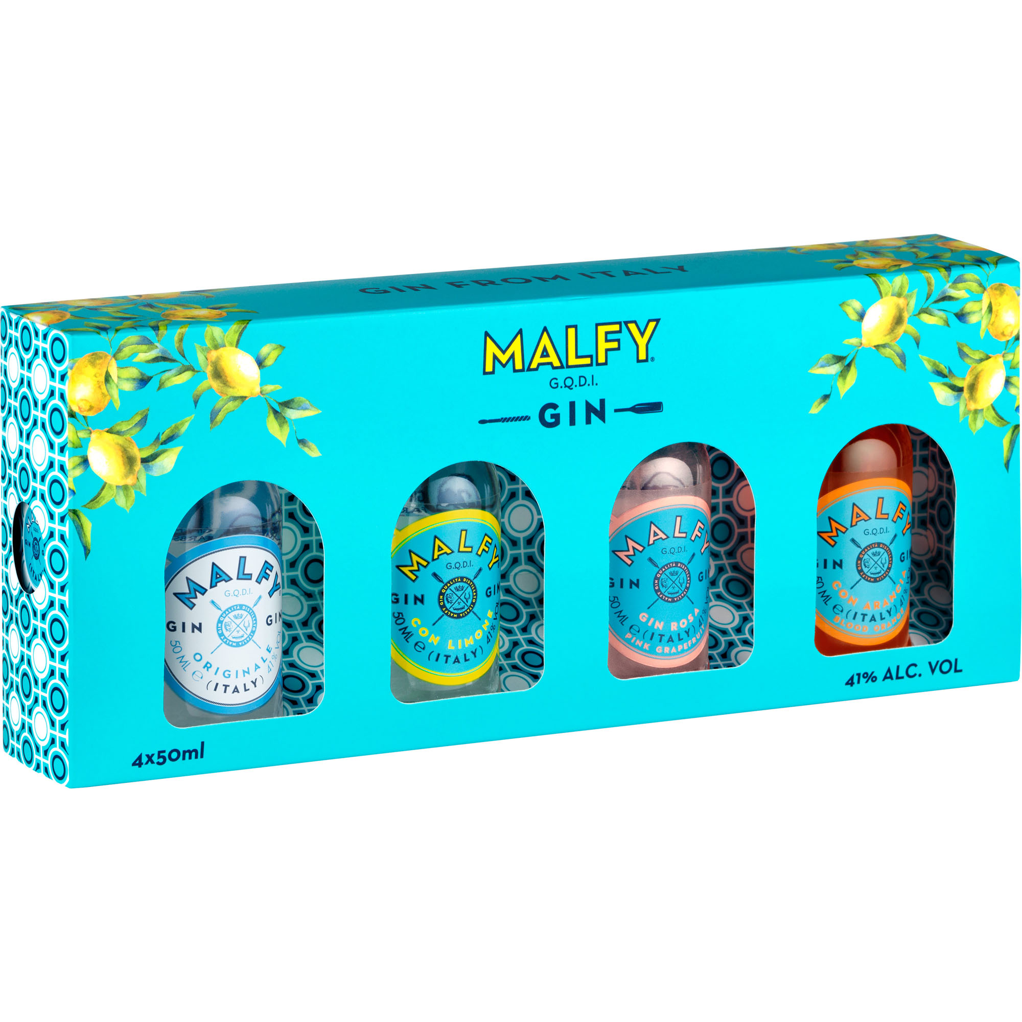 Malfy mini Mix Pack Tray 4x5 cl 41%