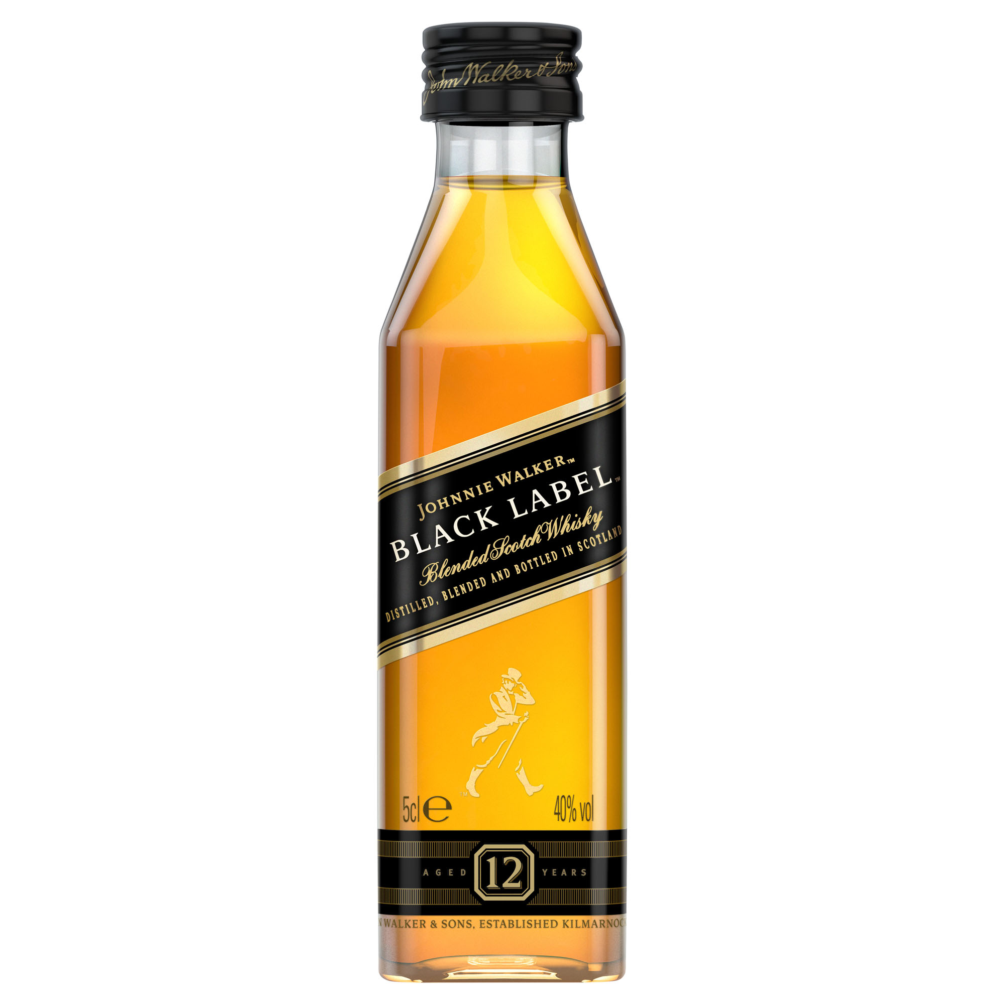 Johnnie Walker Black Mini Doos 12x5 cl 40%