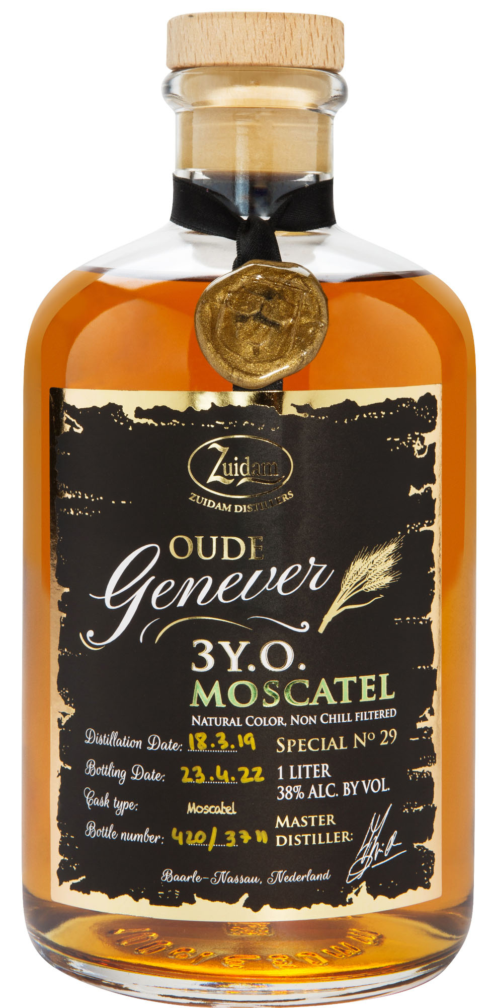 Zuidam Oud Moscatel 3Y Fles 100 cl 38%