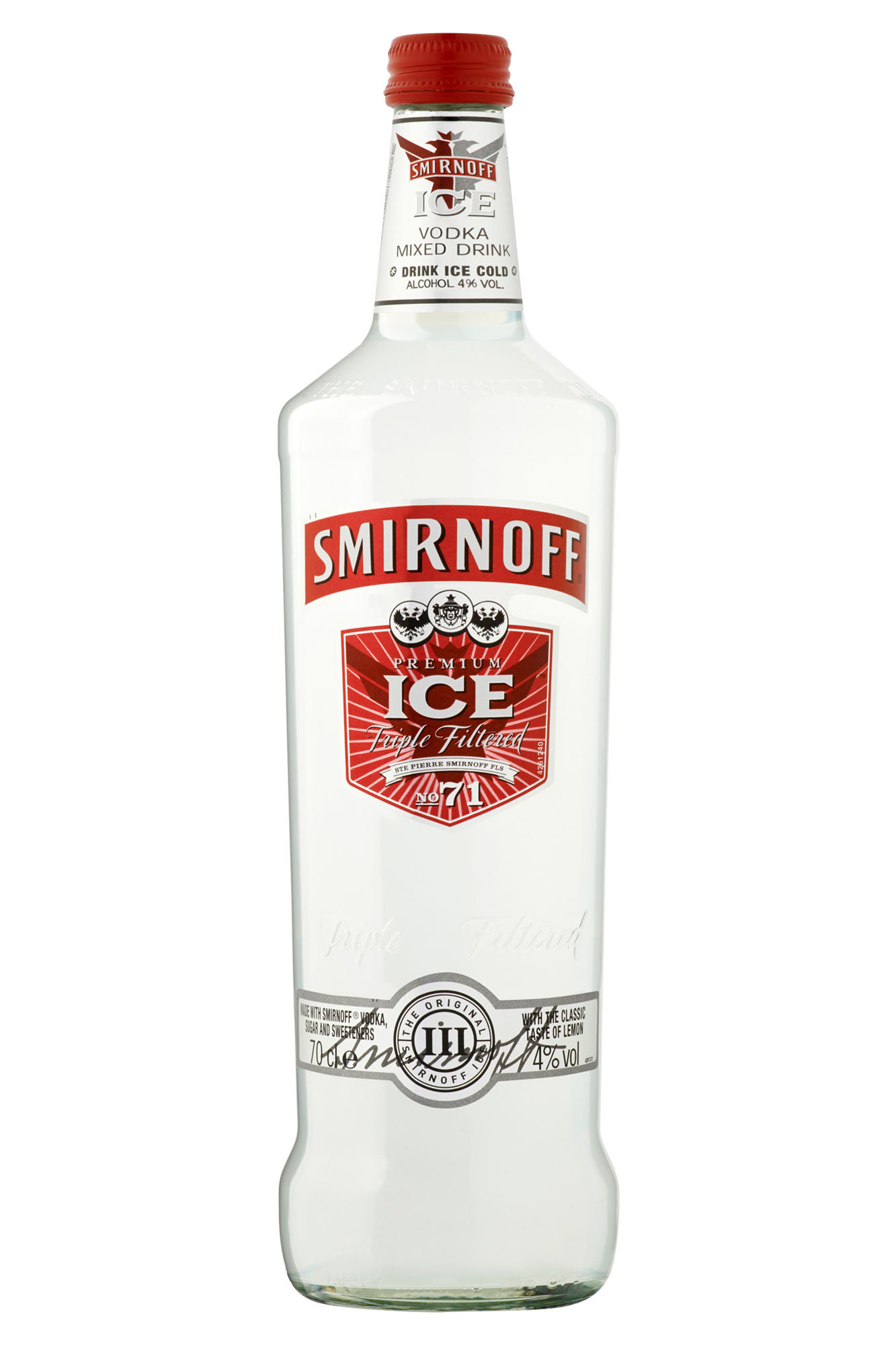 Smirnoff Ice Fles 70 cl 4%