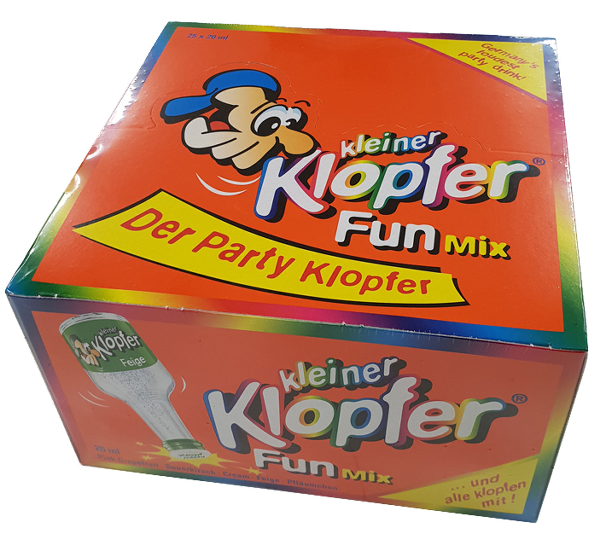 Kleiner Klopfer Fun Mix Doos 25x2 cl 17%