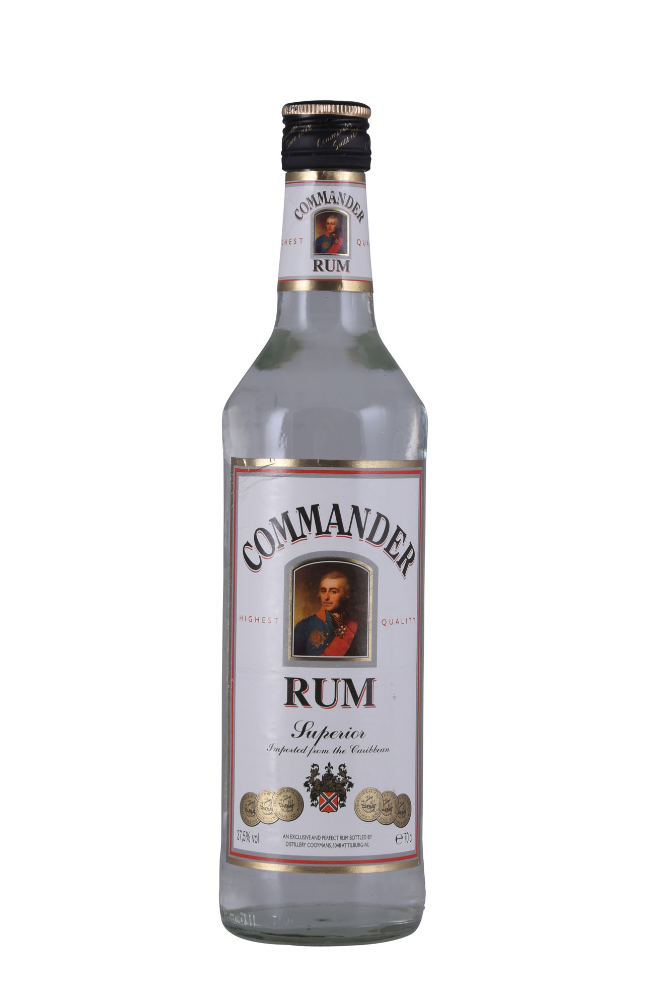 Commander Rum Wit Fles 70 cl 37,5%