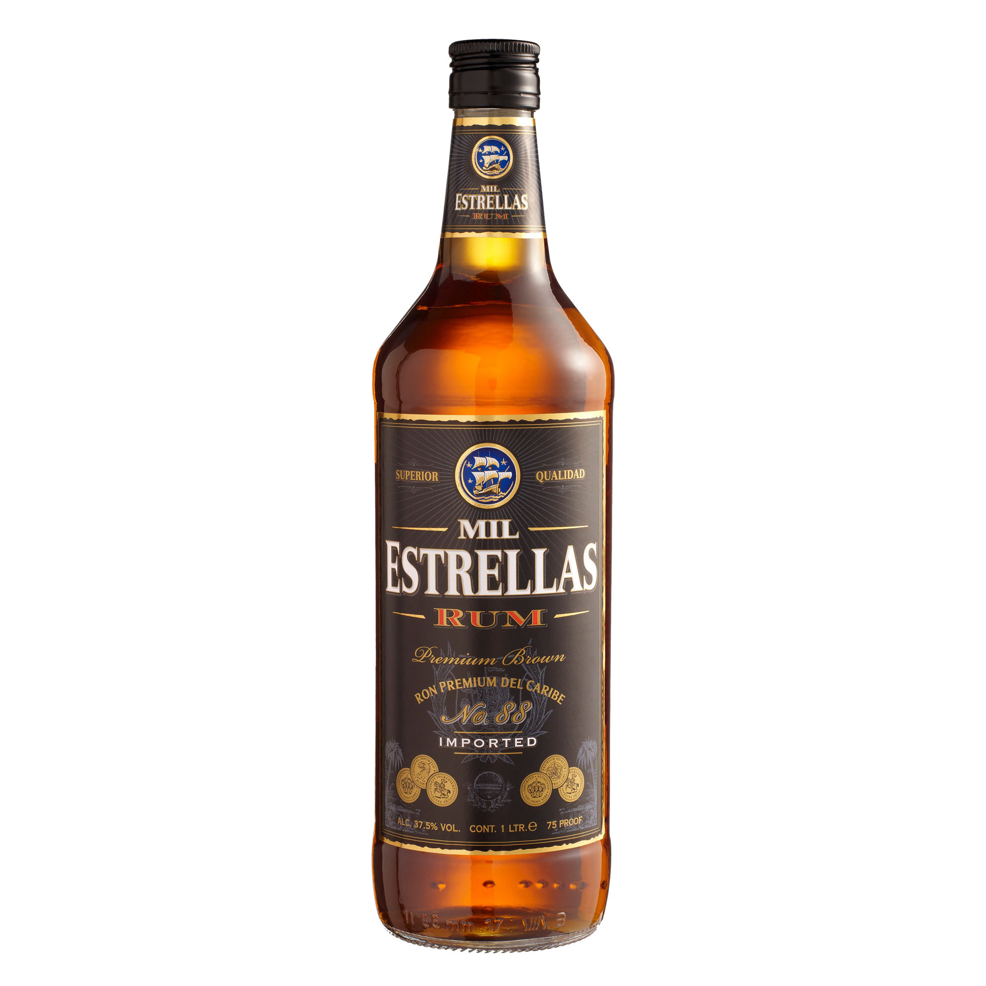 Mil Estrellas Brown Fles 100 cl 37,5%