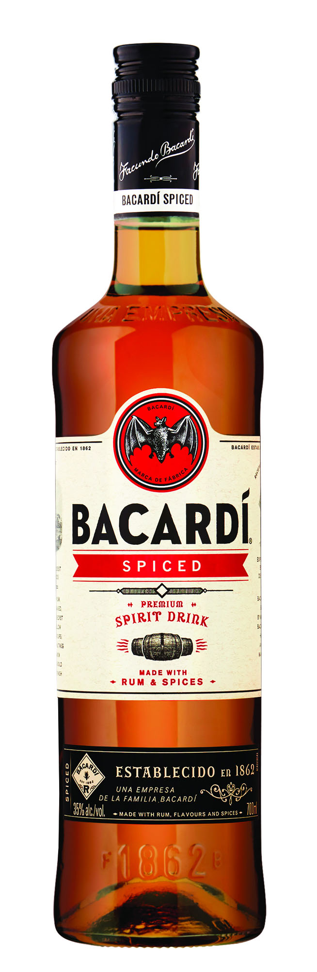 Bacardi Spiced Fles 70 cl 35%