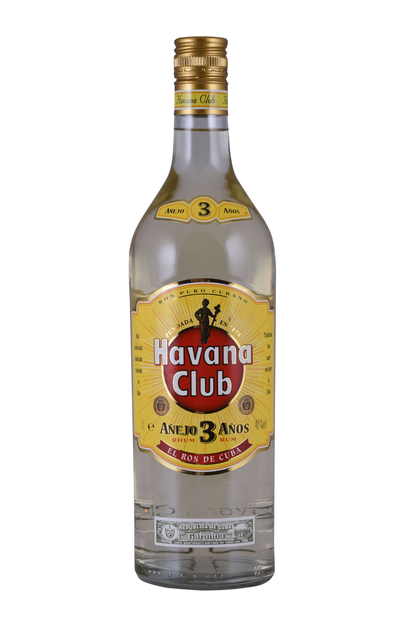 Havana Club Anejo 3Y Fles 100 cl 40%