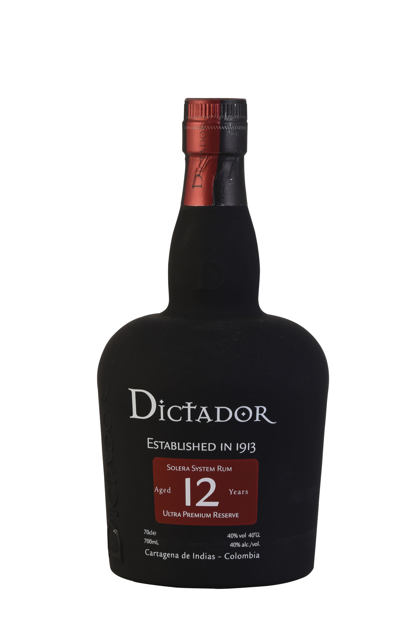 Rum Dictador 12Y Fles 70 cl 40%