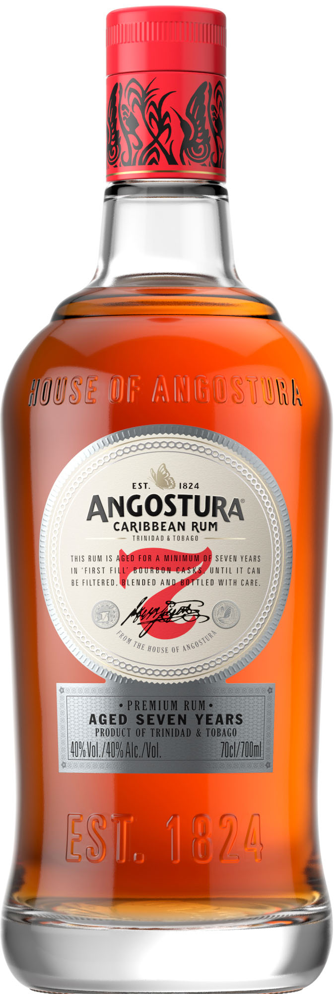 Rum Angostura Dark 7Y Fles 70 cl 40%