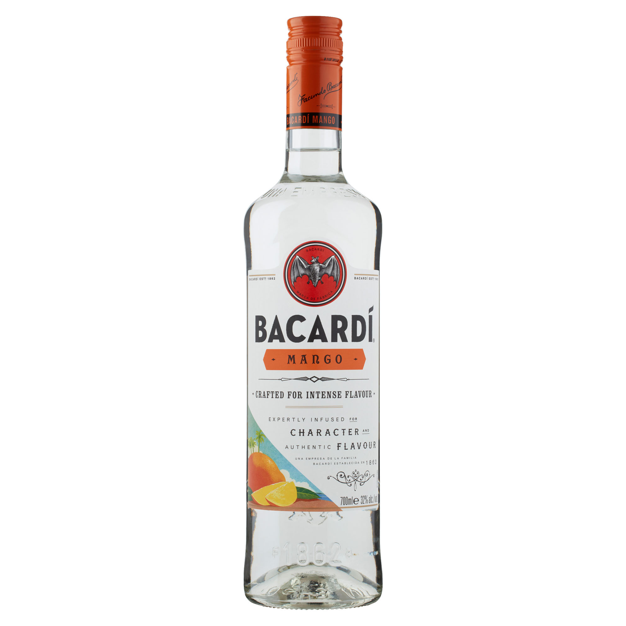 Bacardi Mango Fusion Fles 70 cl 32%