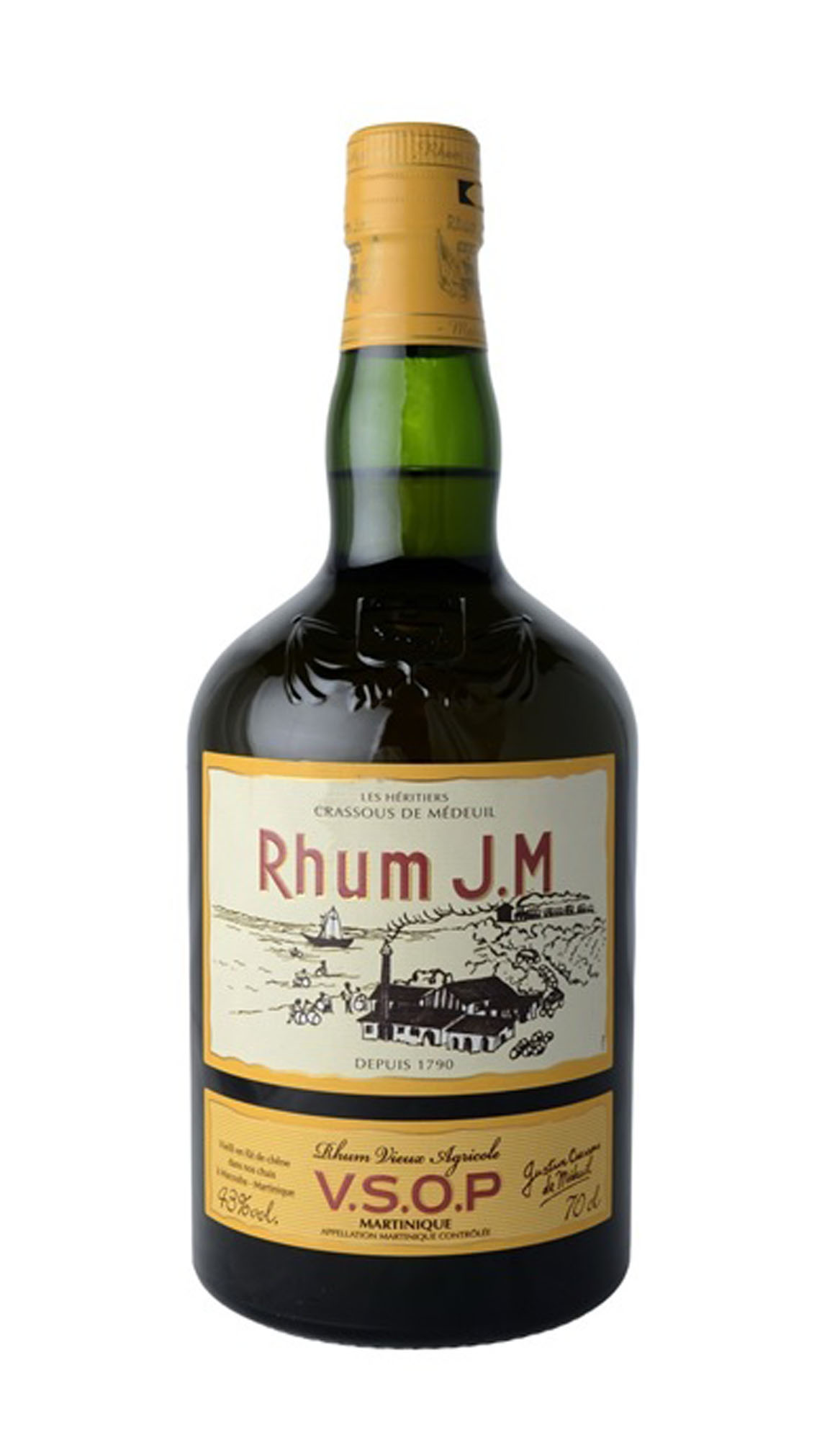 Rhum J.M. Martin VSOP Fles 70 43%