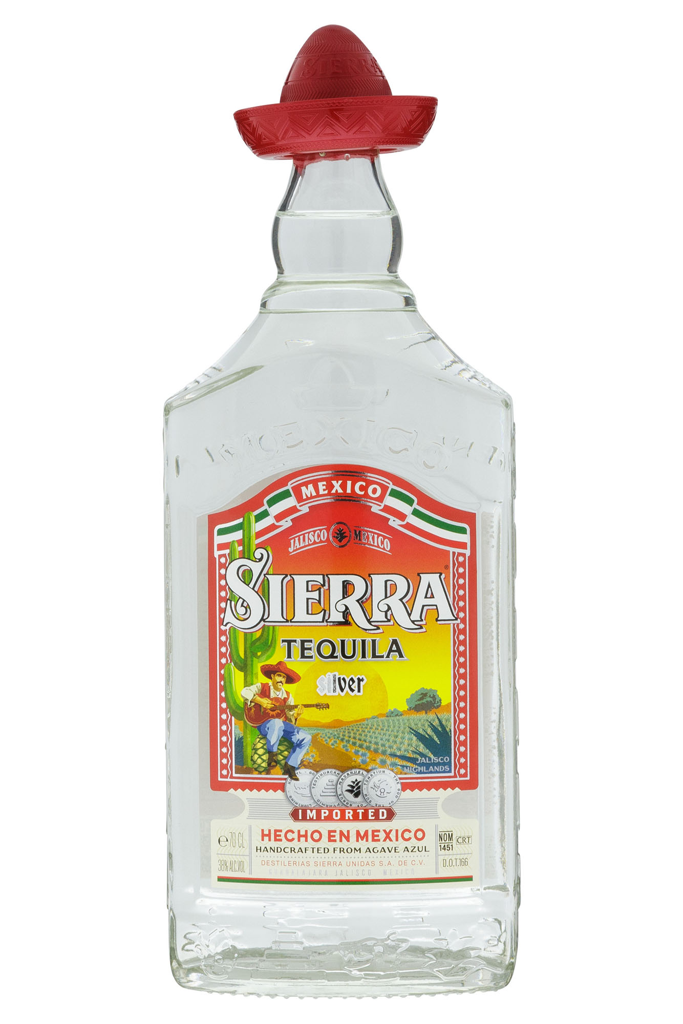 Tequila Sierra Silver Fles 70 cl 38%