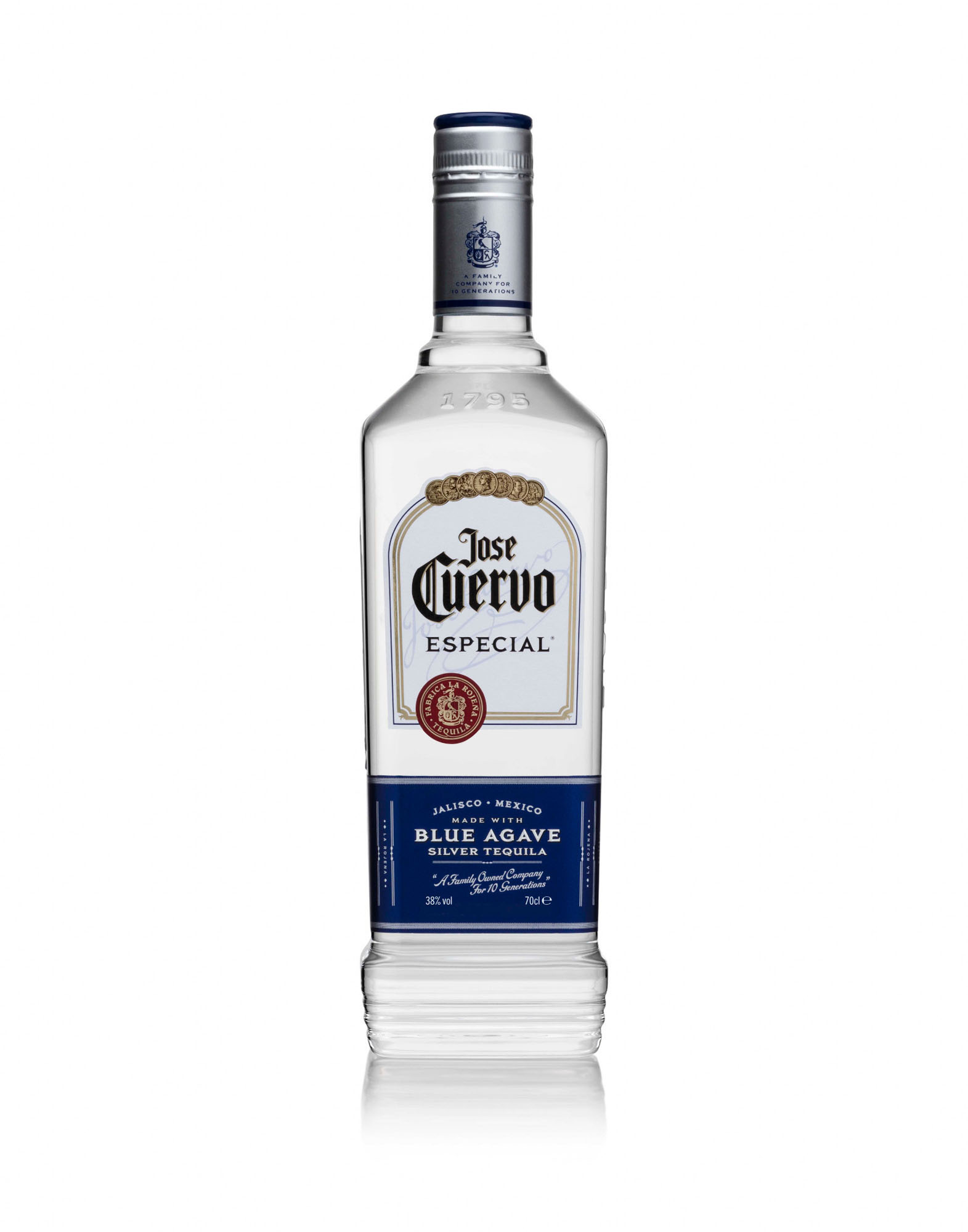 Tequila Cuervo Especial Silver Fles 70 cl 38%