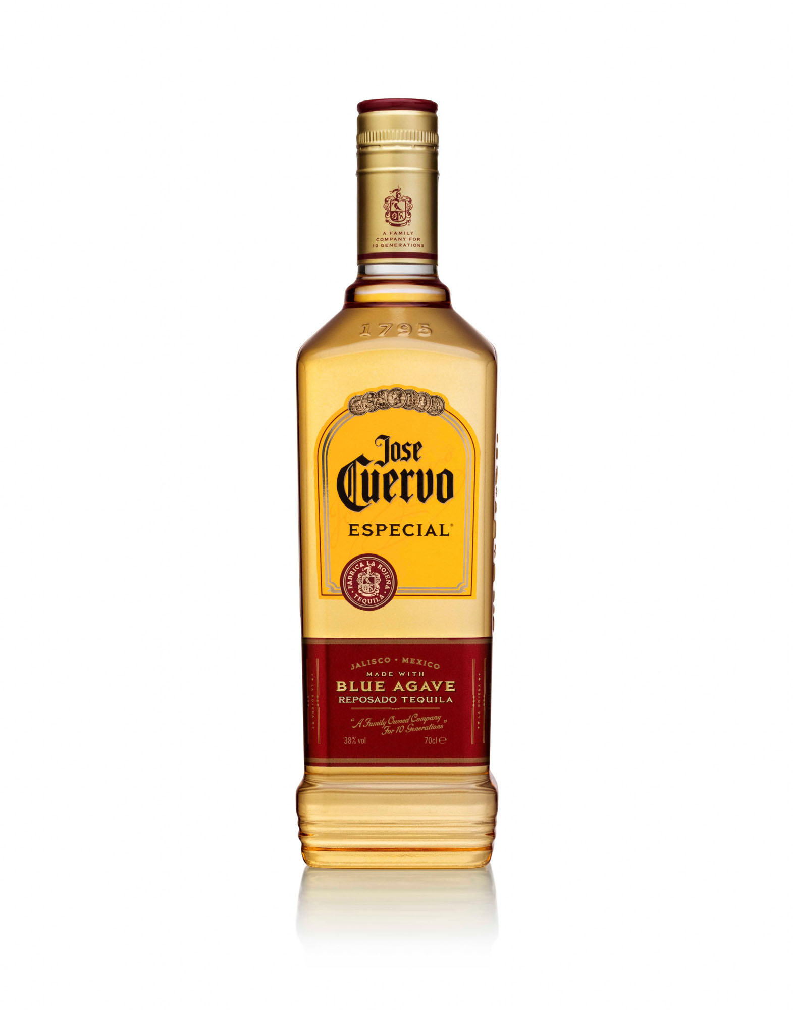 Tequila Cuervo Especial Gold Fles 70 cl 38%