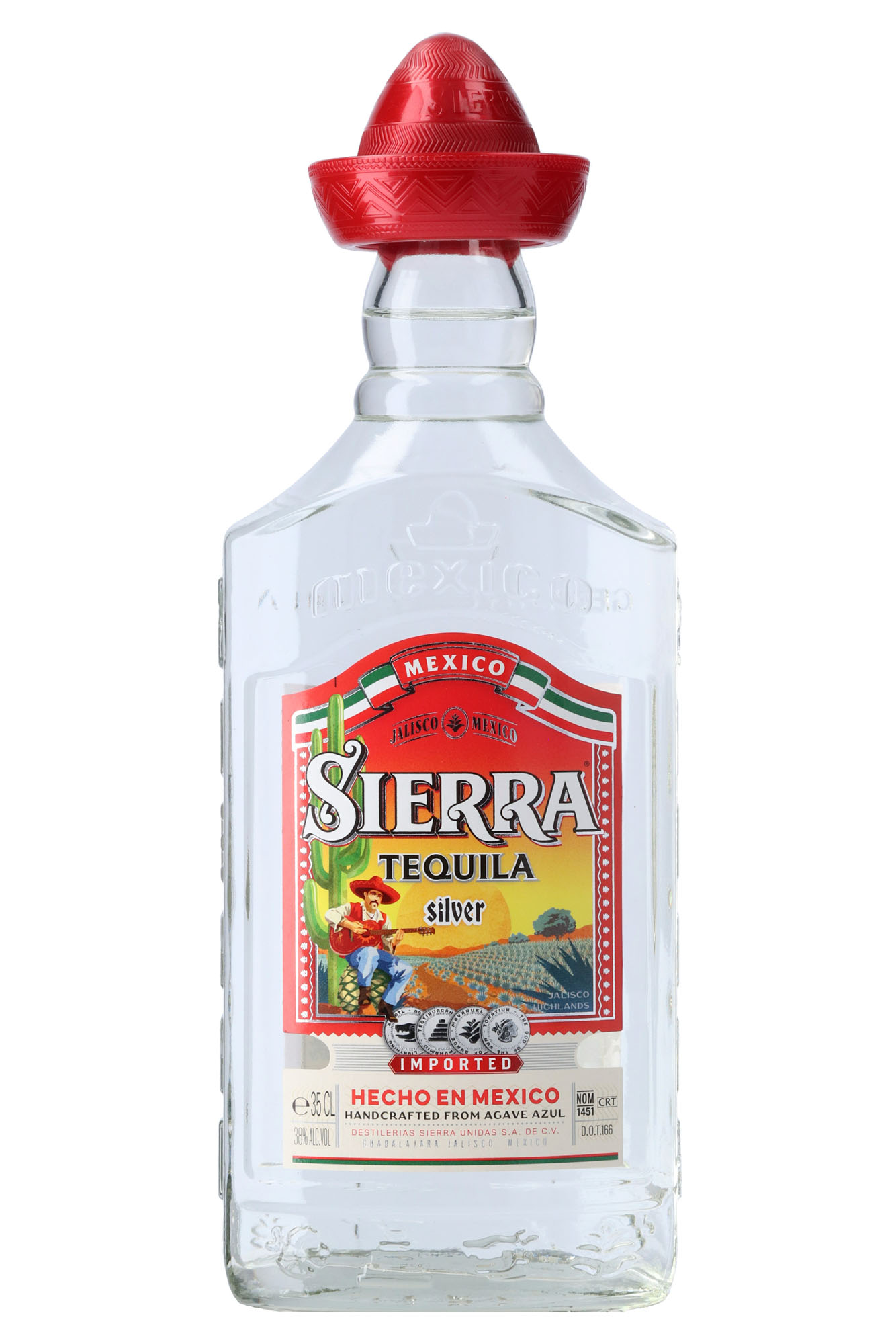 Tequila Sierra Silver Fles 35 cl 38%