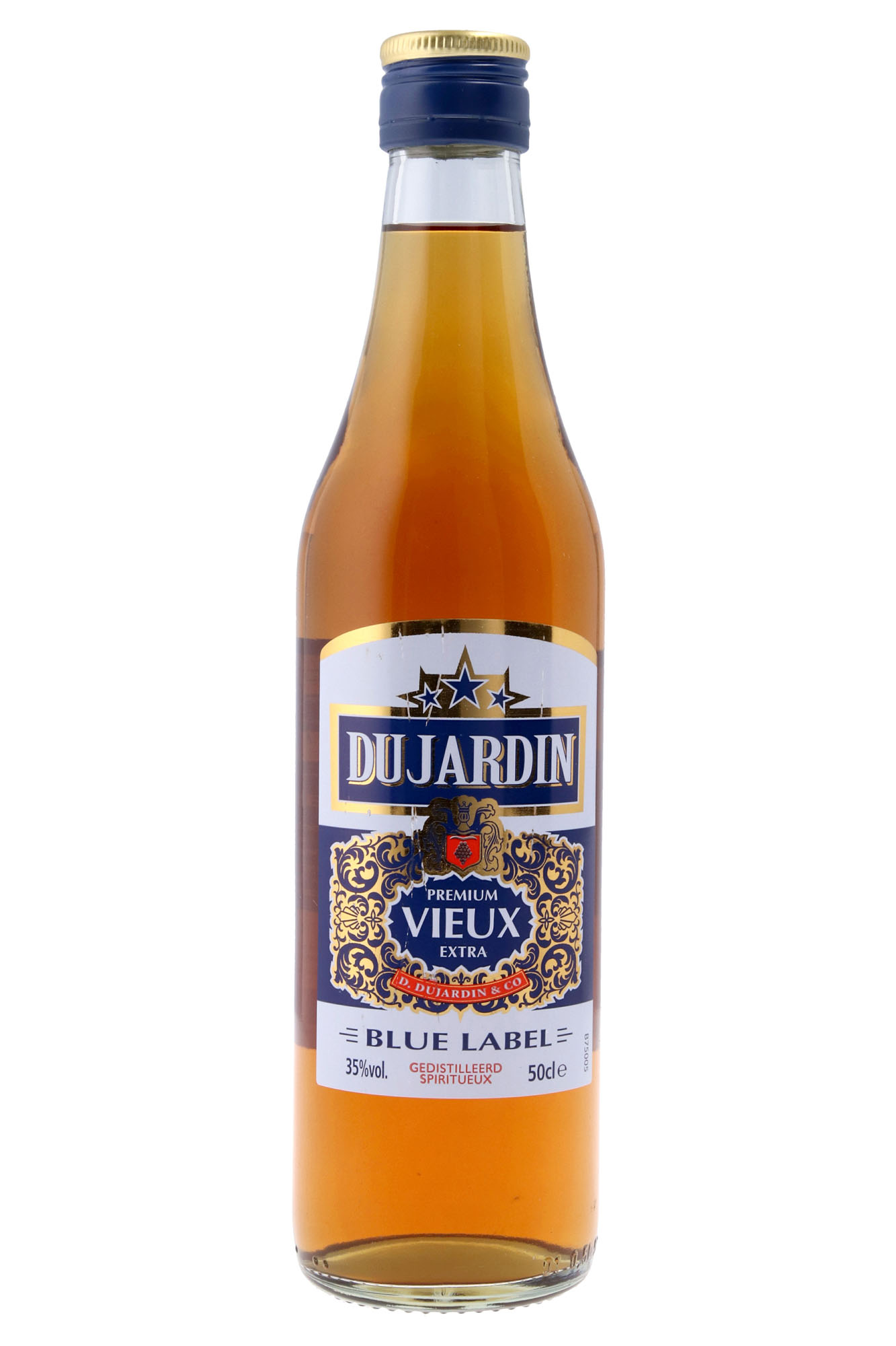 Dujardin Blauw Fles 50 cl 35%