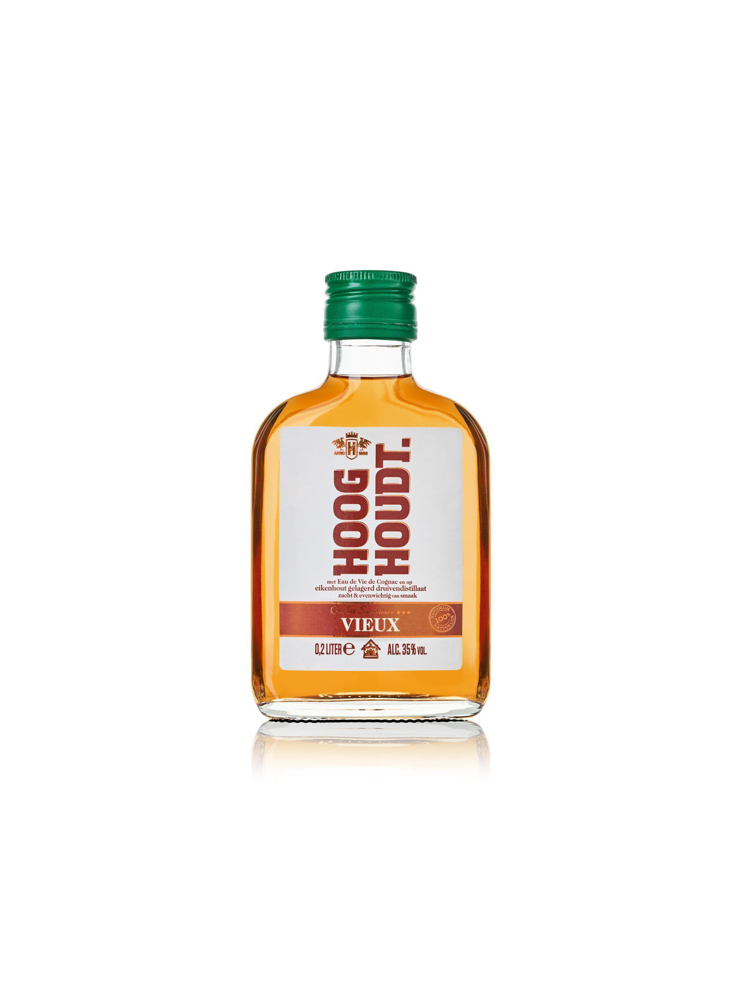 Hooghoudt Vieux Zakflacon Doos 12x20 cl 35%