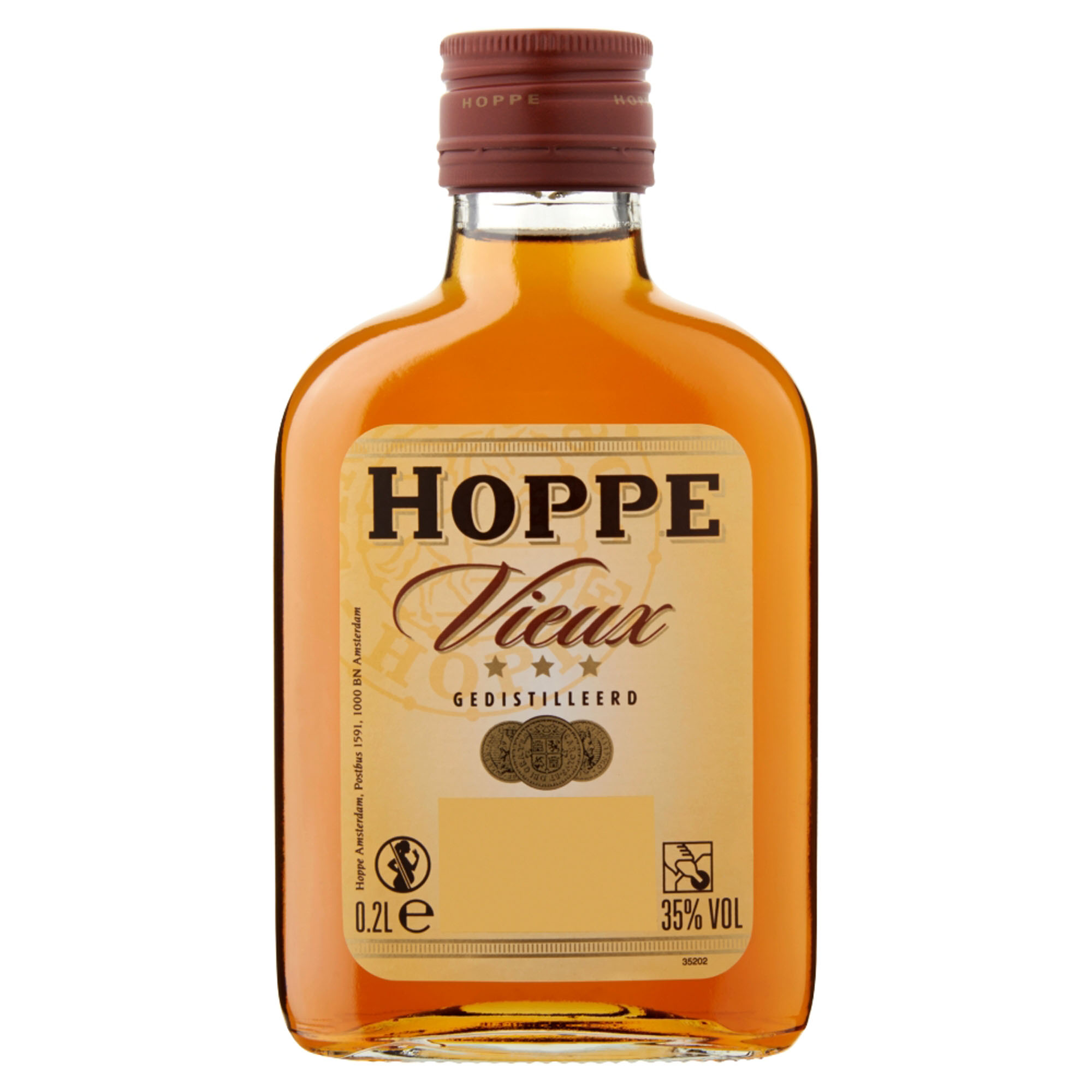 Hoppe Vieux Zakflacon Doos 12x20 cl 35%