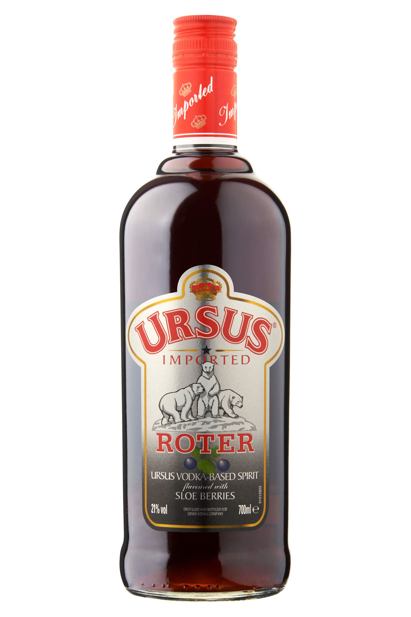 Ursus Roter Fles 70 cl 21%