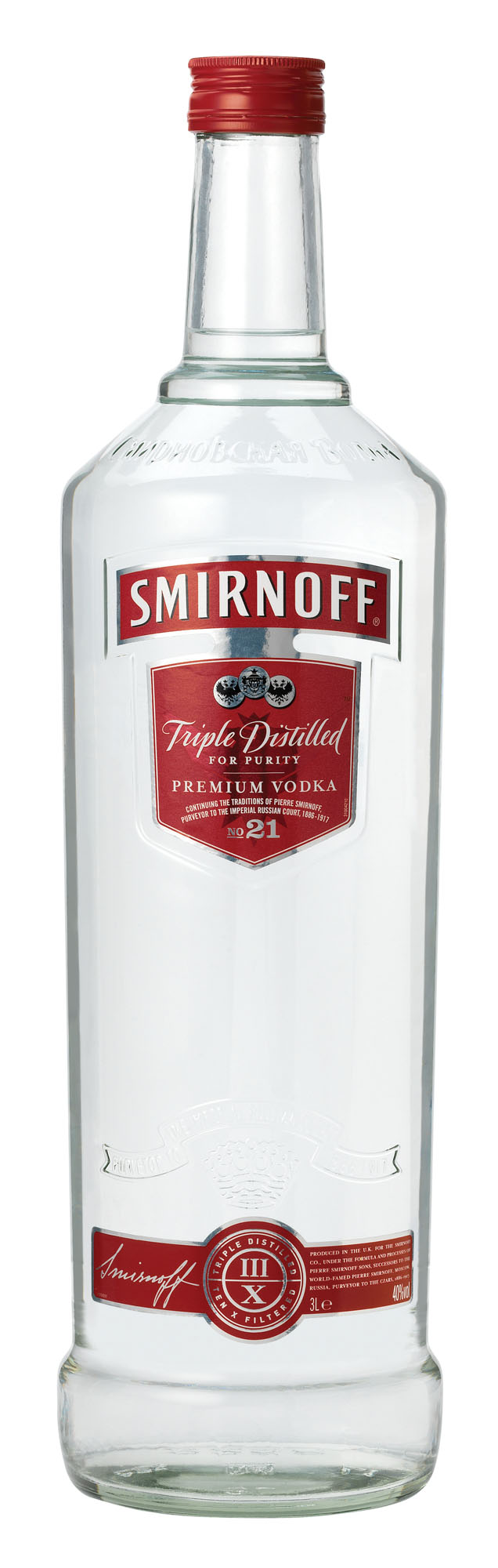 Smirnoff Wodka Fles 300 cl 37,5%