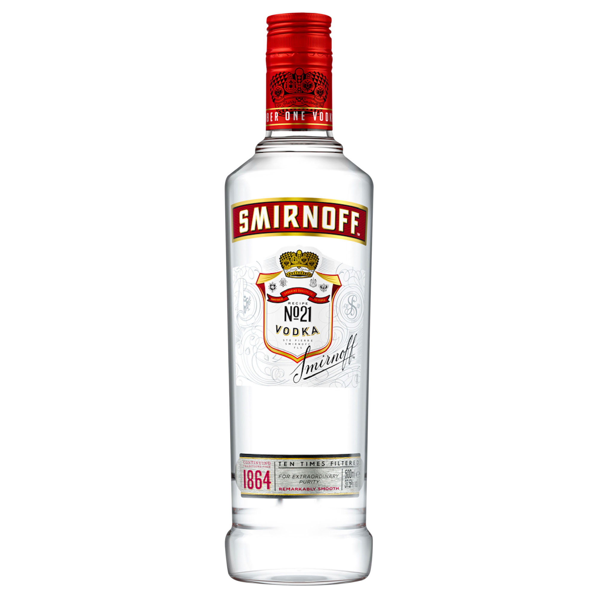 Smirnoff Wodka Fles 50 cl 37,5%