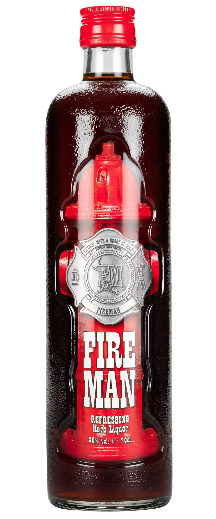 Fireman Vodka Fles 70 cl 30%