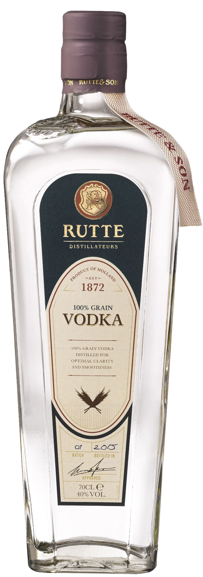 Rutte Wodka Fles 70 cl 40%