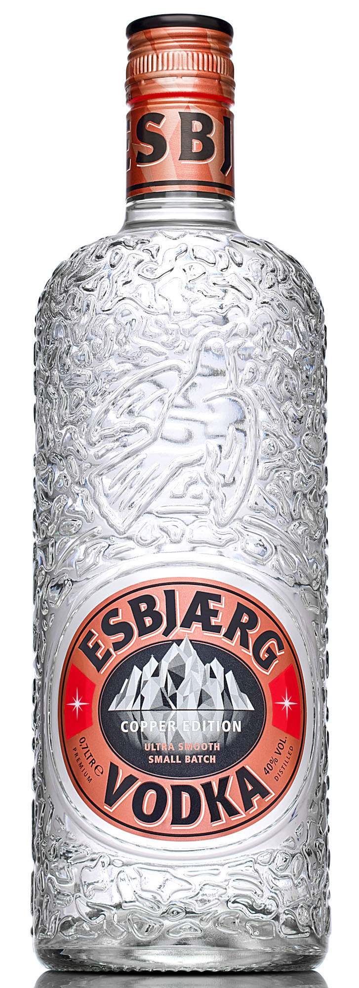 Esbjaerg Wodka Copper Edition Fles 70 cl 40%