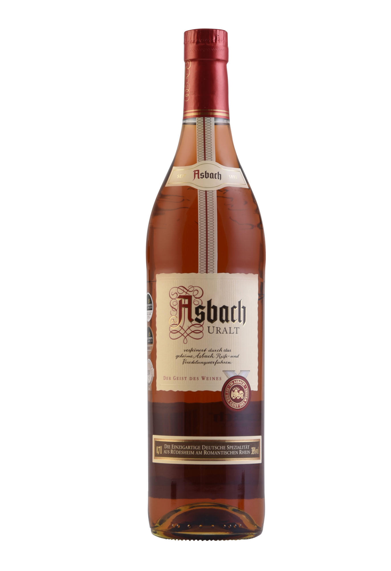 Asbach Uralt Fles 100 cl 38%