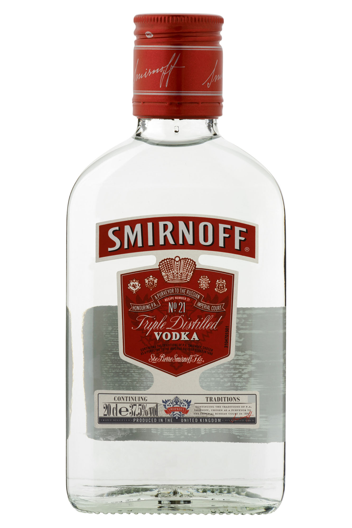 Smirnoff Wodka Tray 6x20 cl 37,5%