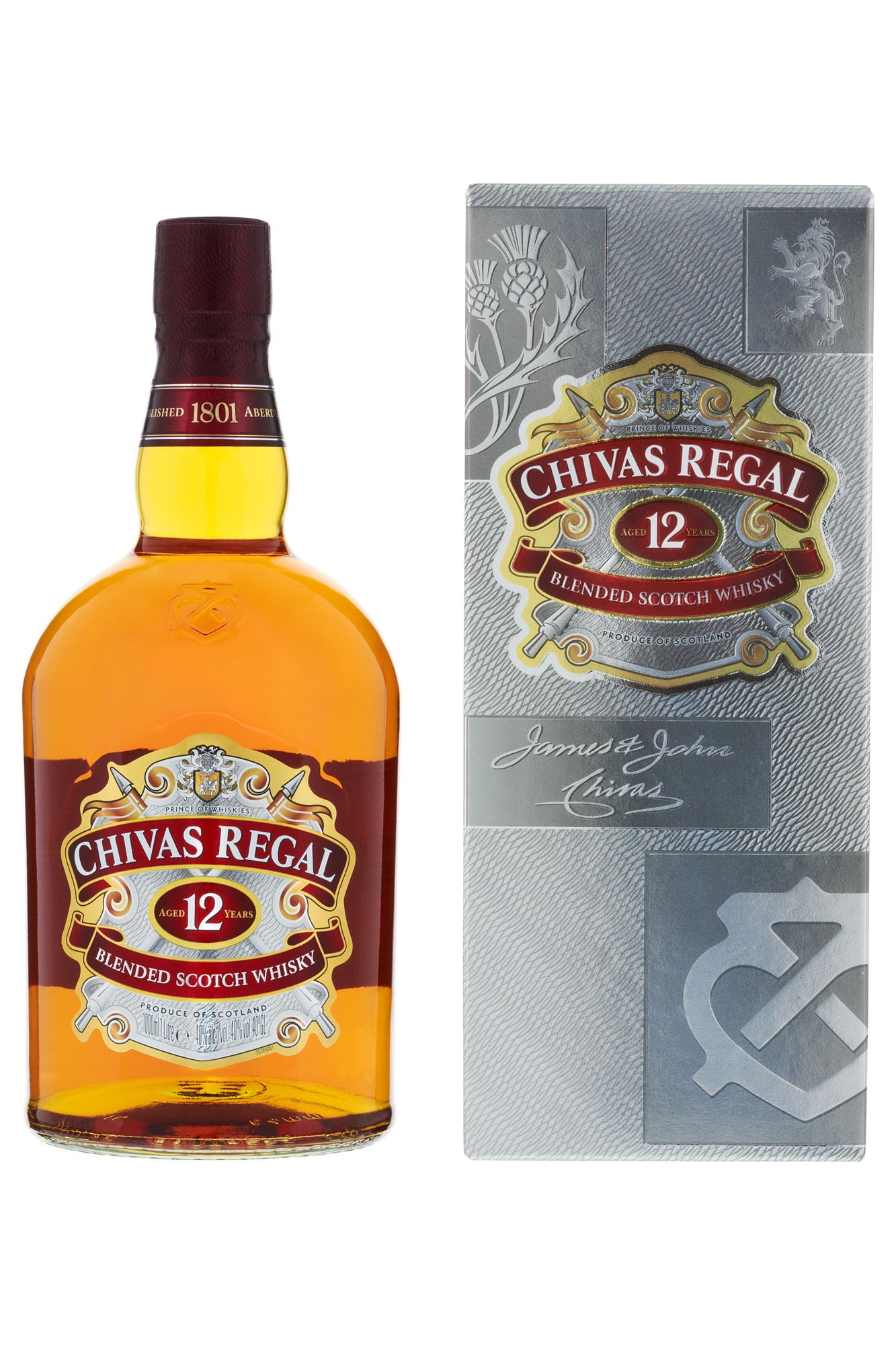 Chivas Regal 12Y Fles 100 cl 40%