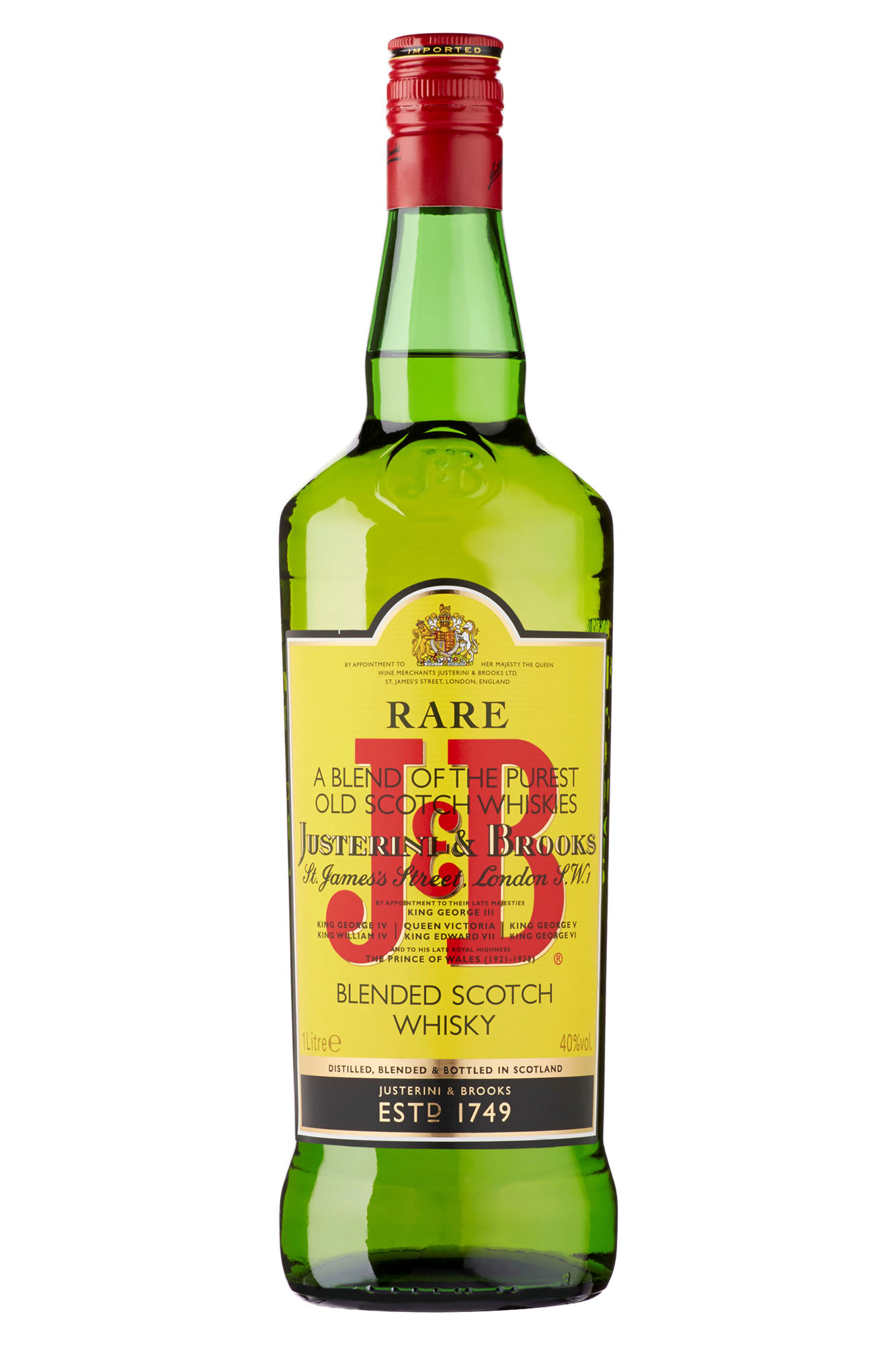 J & B Justerini & Brooks Fles 100 cl 40%